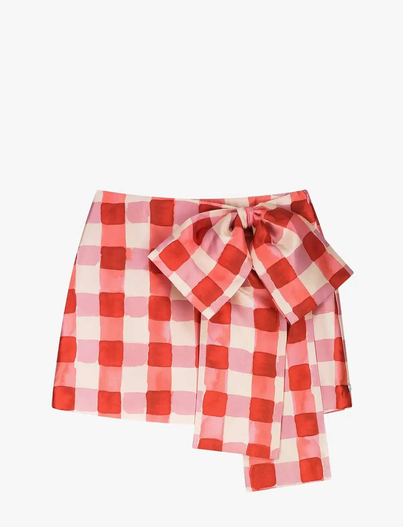 Fabienne Chapot - Beau Skirt - Īsi svārki - tangerine tango/cosy white - 1