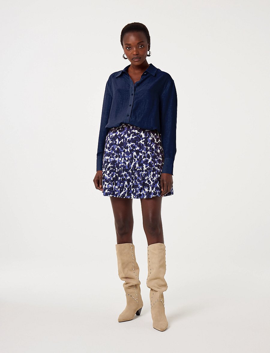 Fabienne Chapot - Tilly Skirt - korta kjolar - after midnight blue - 0