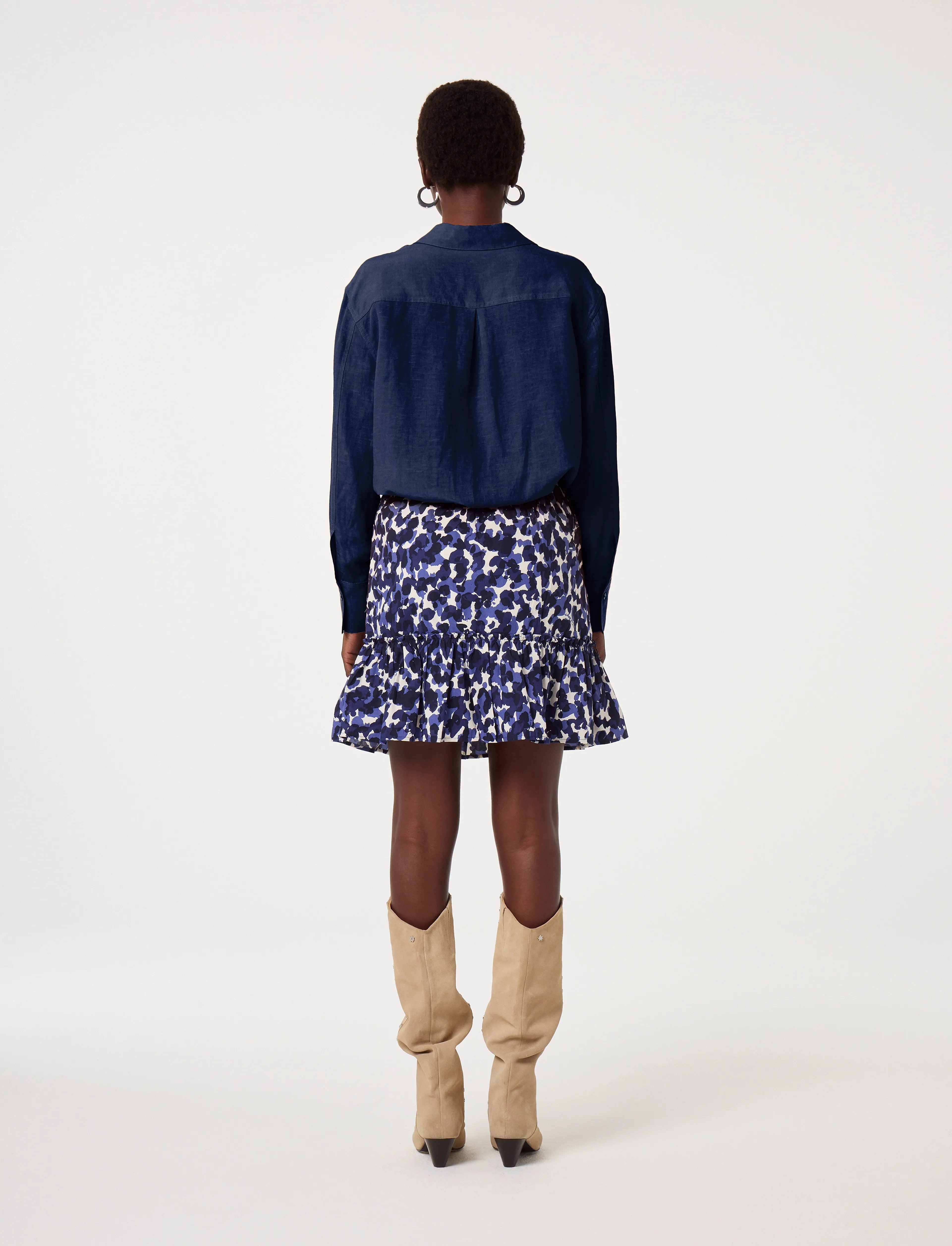 Fabienne Chapot - Tilly Skirt - miniseelikud - after midnight blue - 3