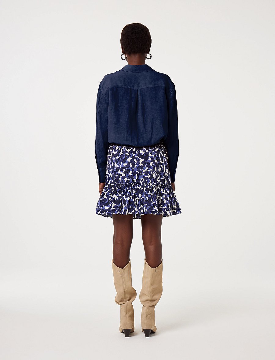 Fabienne Chapot - Tilly Skirt - korta kjolar - after midnight blue - 3