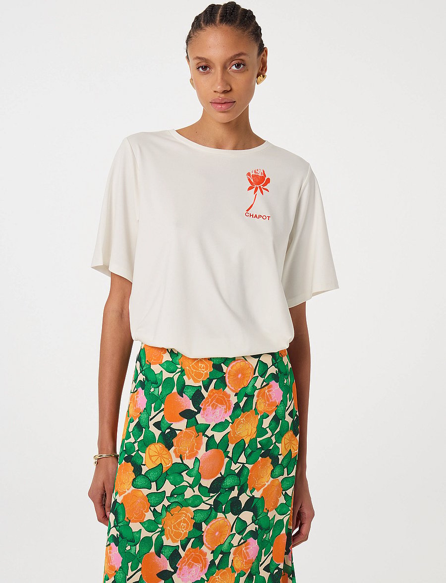 Fabienne Chapot - Laurent Skirt - spódnice długie - grass is greener/jus - 2