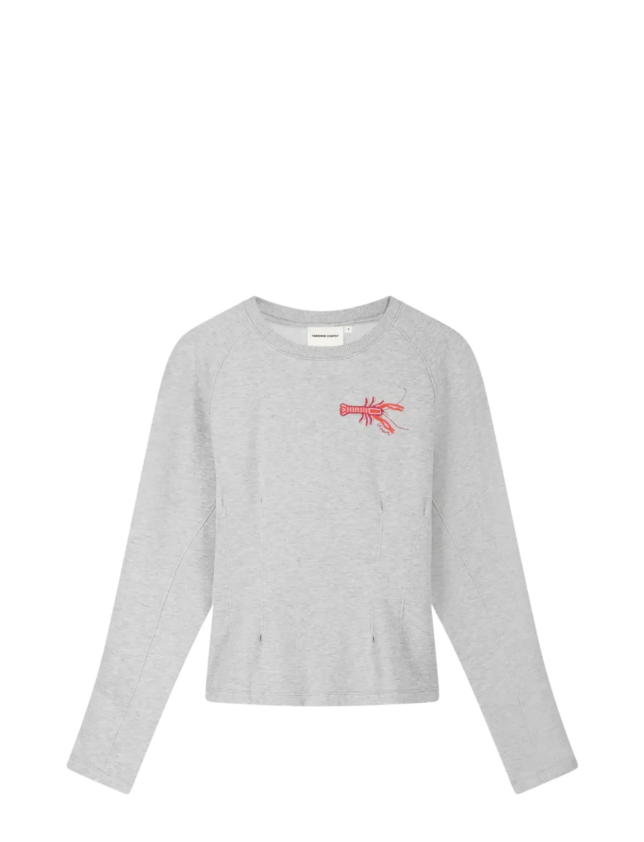 Fabienne Chapot Dhelia Sweater - Pusad ja dressipluusid - MID GREY MELANGE / grey