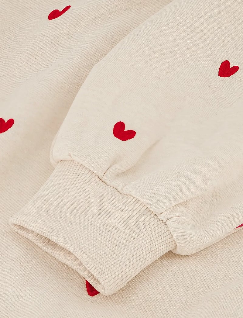 Fabienne Chapot - Dina Sweater - everyday style - oatmeal/disco red - 4