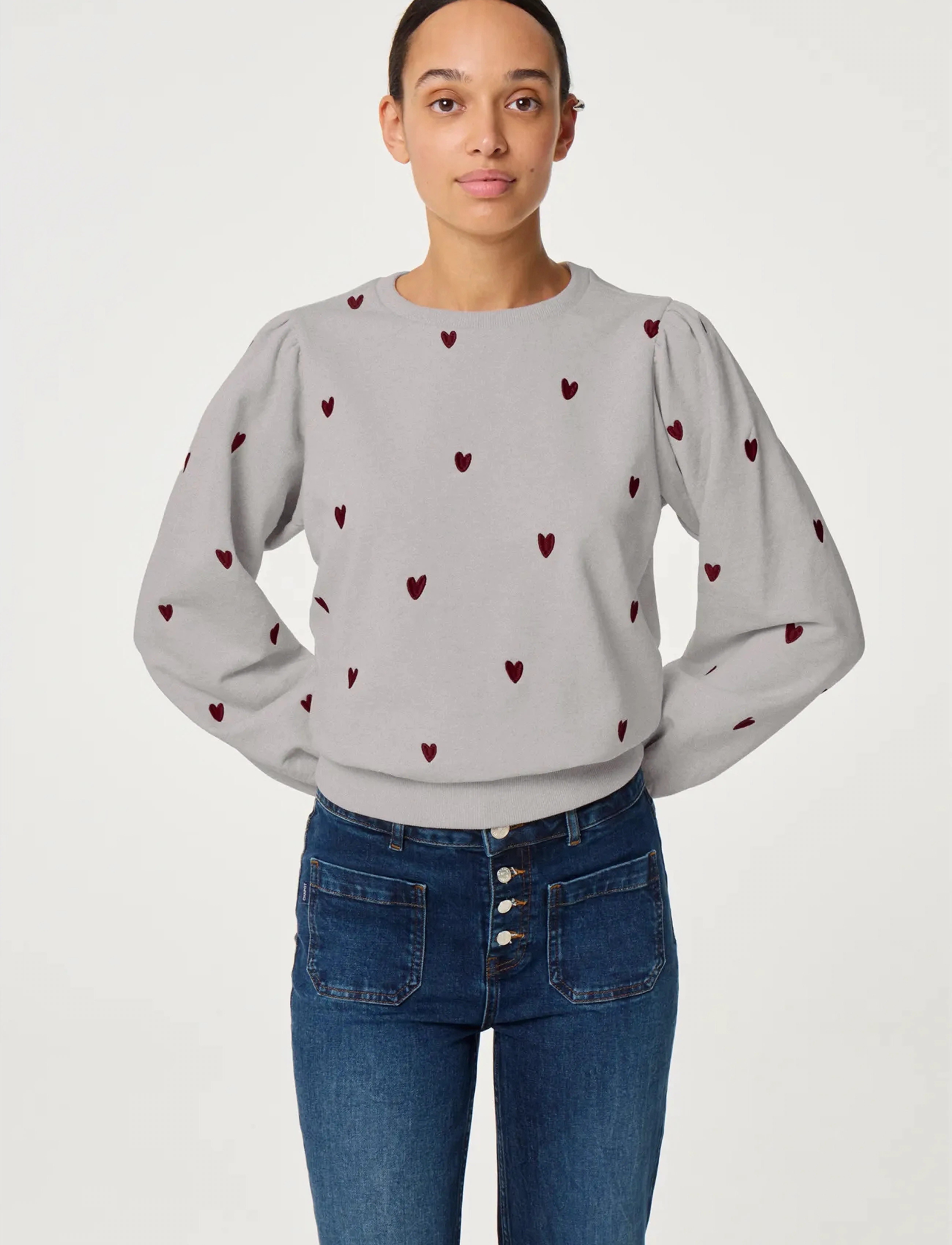 Fabienne Chapot - Dina Sweater - hupparit - grey melange - 1