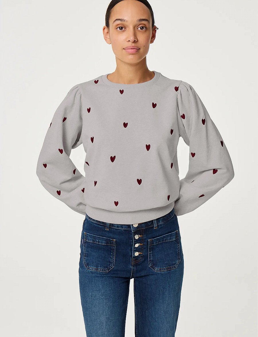 Fabienne Chapot - Dina Sweater - colleget - grey melange - 1