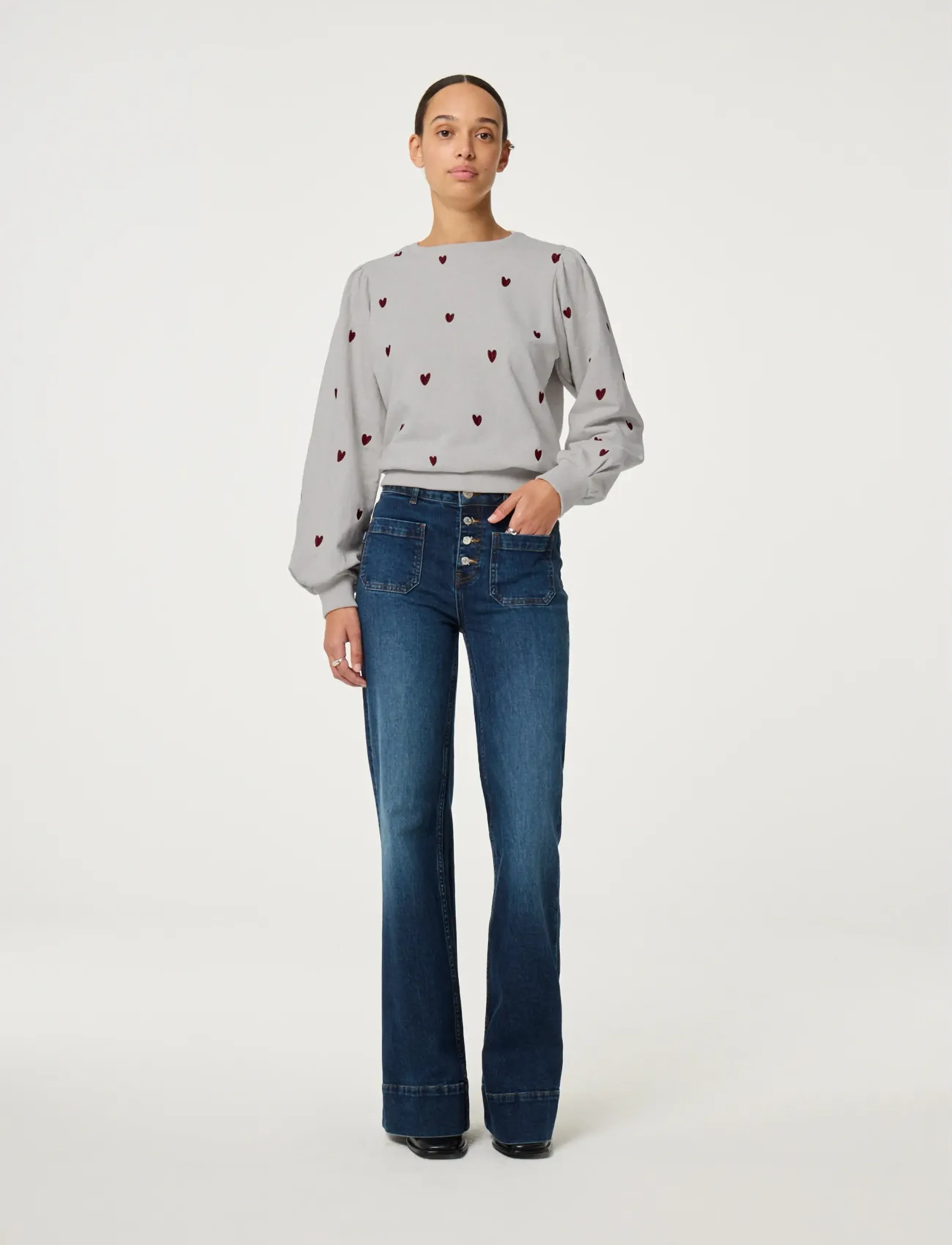 Fabienne Chapot - Dina Sweater - hupparit - grey melange - 2