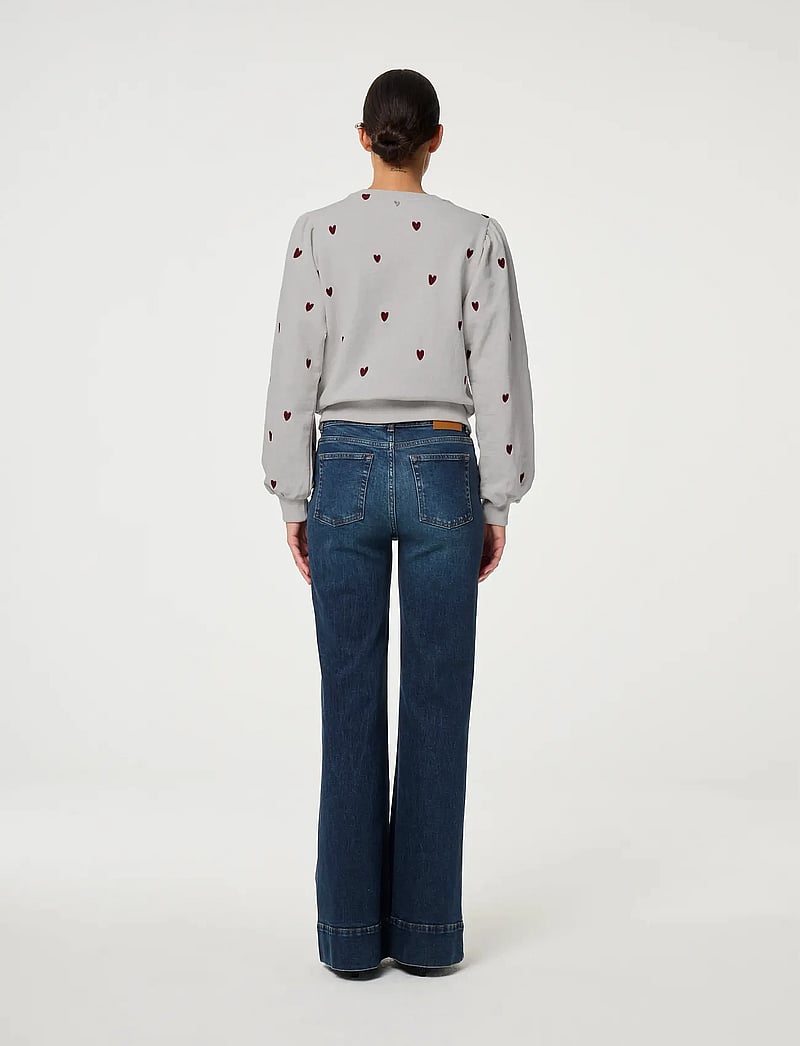 Fabienne Chapot - Dina Sweater - sweatshirts - grey melange - 3