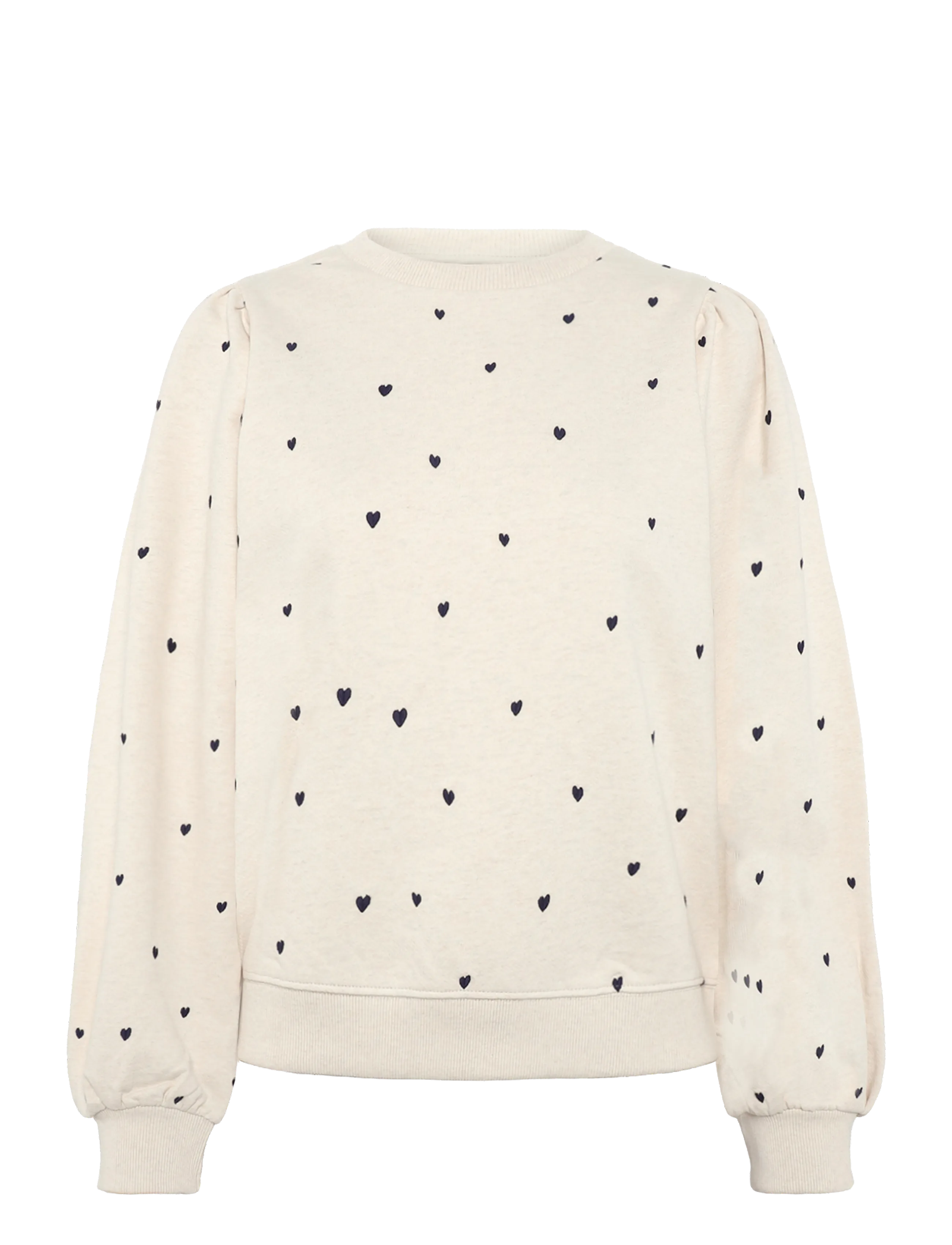 Fabienne Chapot Dina Sweater - Sweatshirts - OATMEAL MELANGE / cream