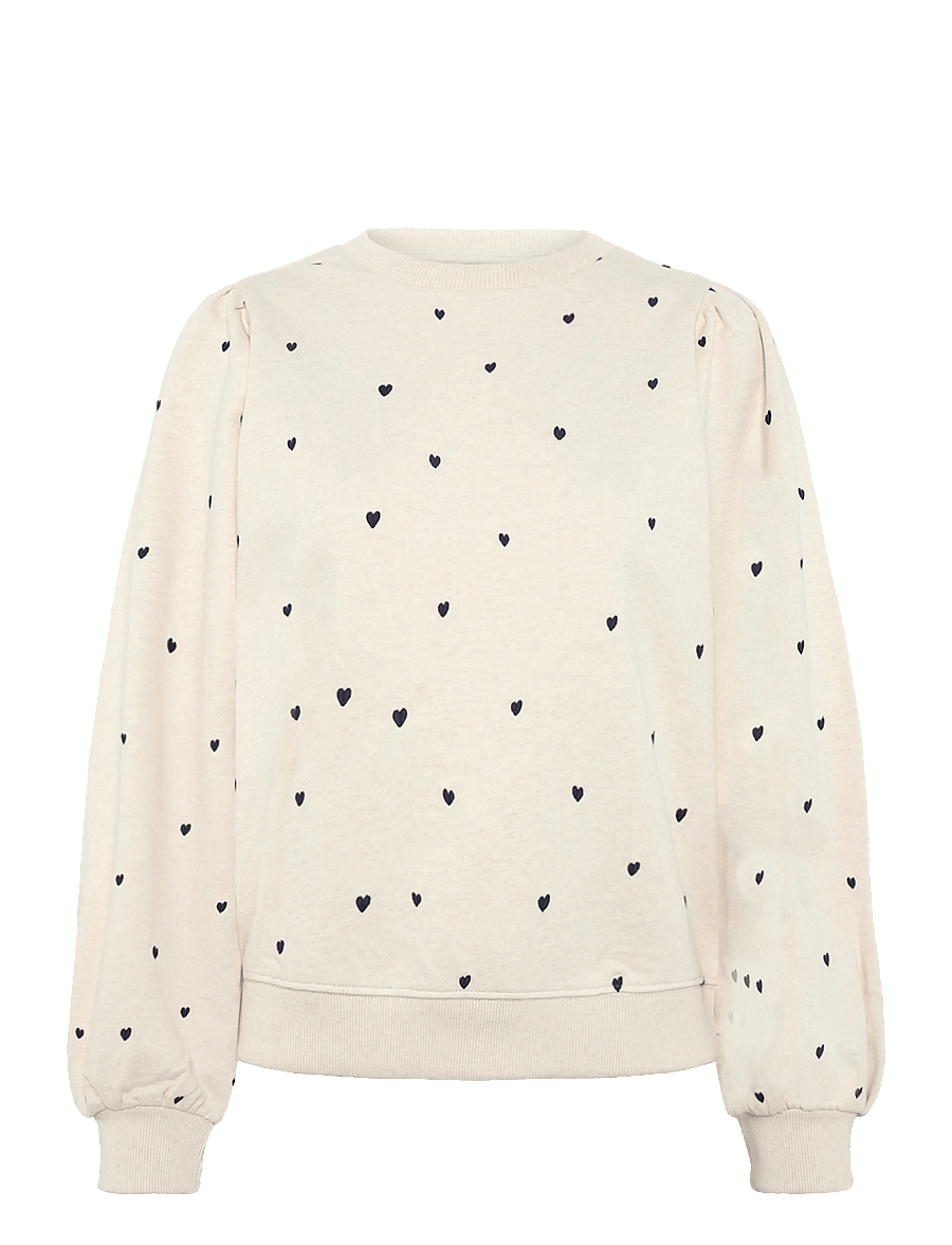 Fabienne Chapot - Dina Sweater - hverdags stil - oatmeal melange - 0