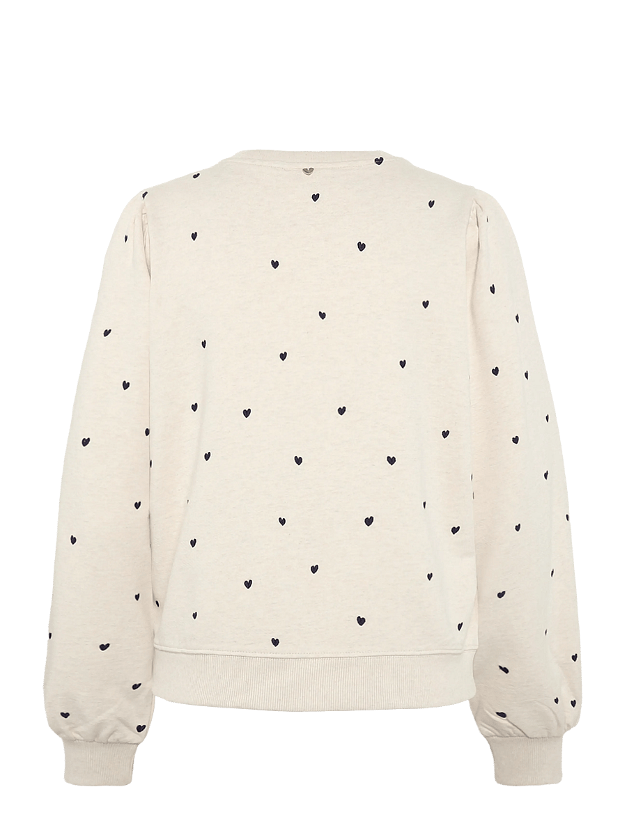 Fabienne Chapot - Dina Sweater - hverdags stil - oatmeal melange - 1