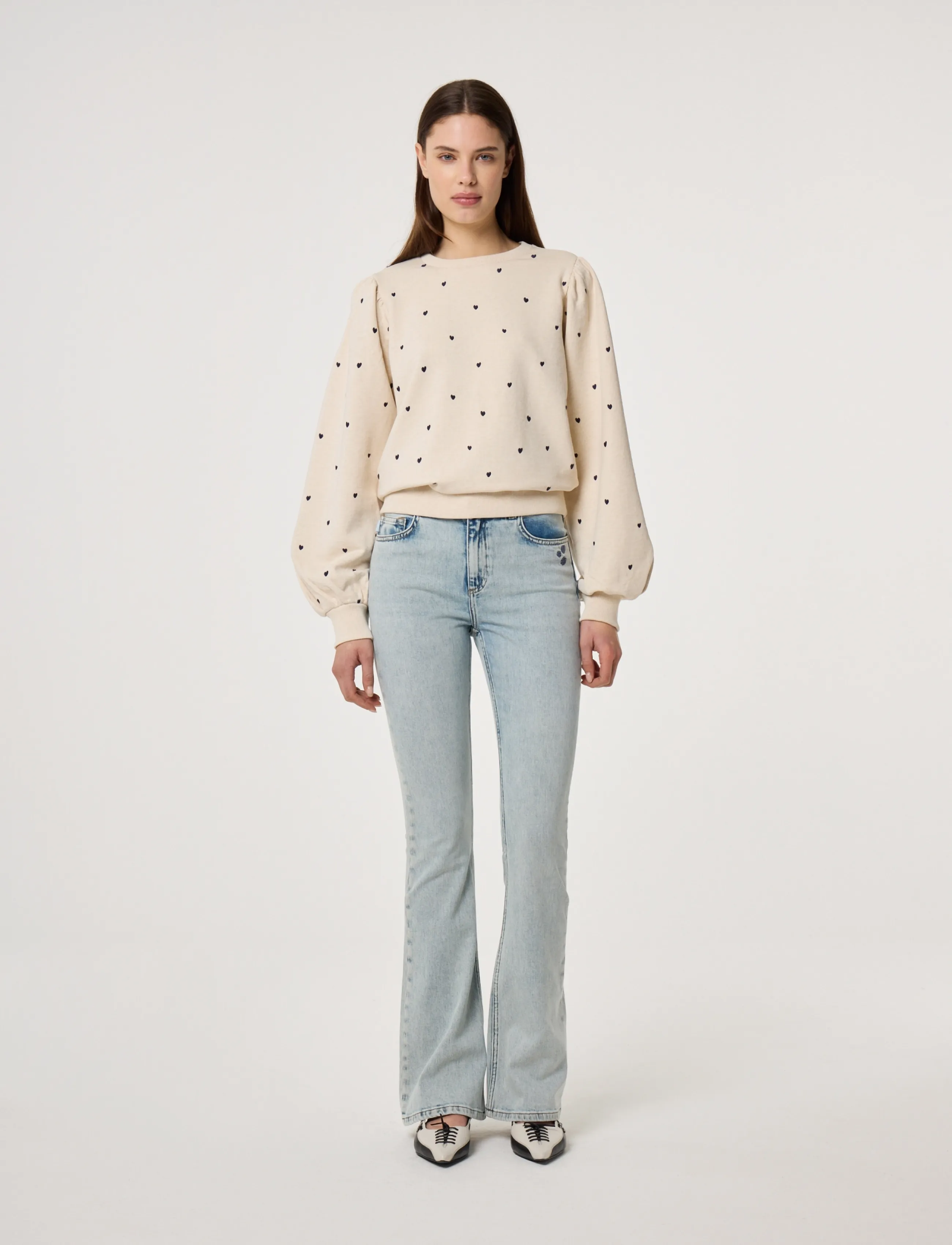 Fabienne Chapot - Dina Sweater - oatmeal melange - 1