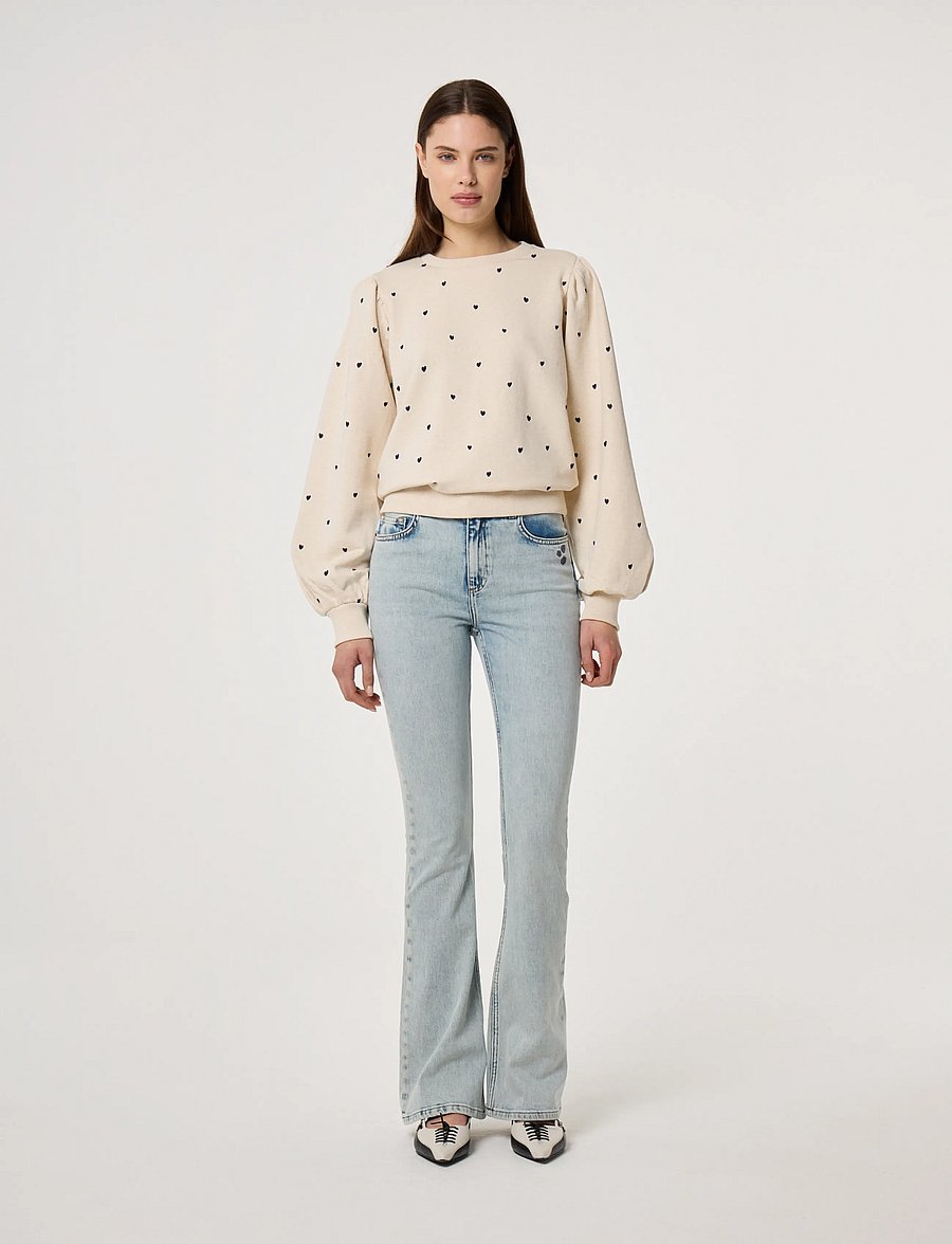 Fabienne Chapot - Dina Sweater - oatmeal melange - 1