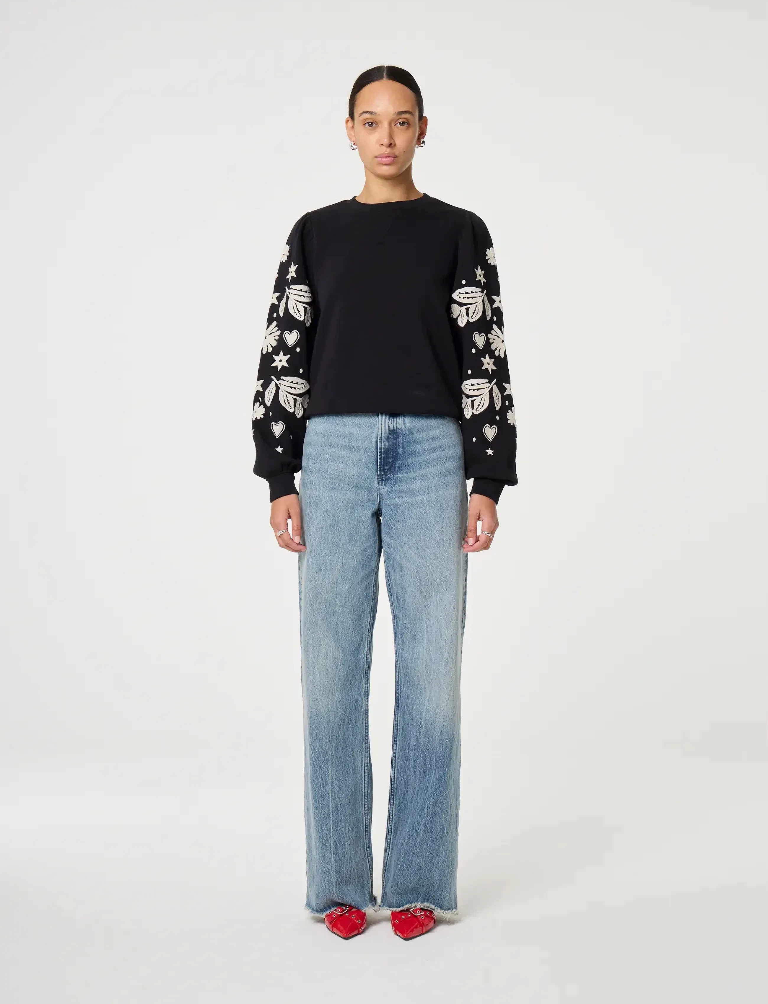 Fabienne Chapot - Hanne Sweater - kapuzenpullover - black - 2