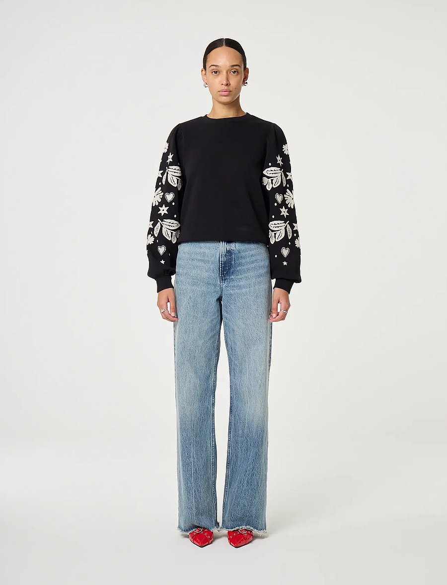 Fabienne Chapot - Hanne Sweater - sweatshirts - black - 2