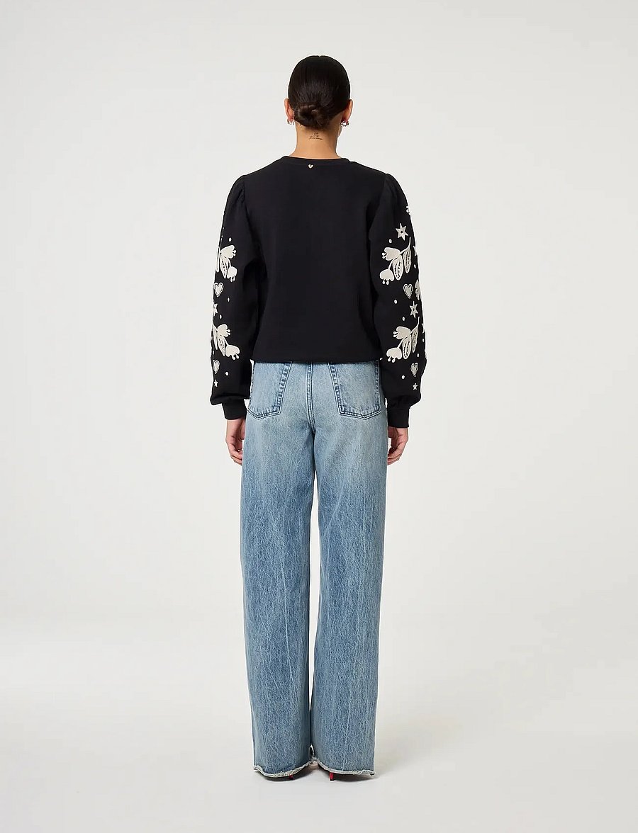 Fabienne Chapot - Hanne Sweater - sweatshirts - black - 3