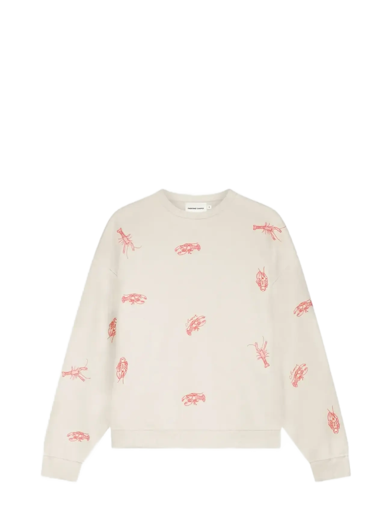 Fabienne Chapot Terry Sweater - Fabienne Chapot - OATMEAL MELANGE / cream