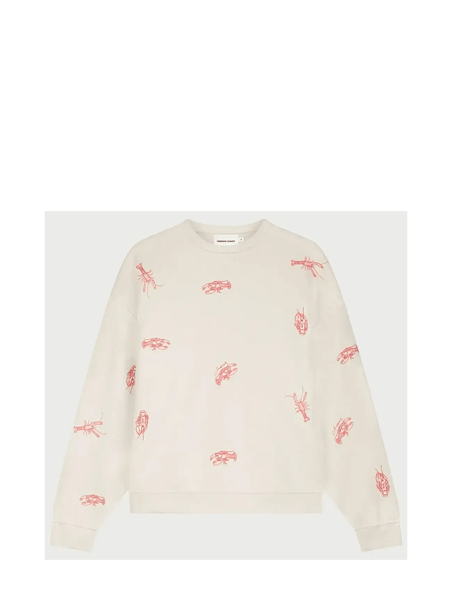 Fabienne Chapot - Terry Sweater - hversdagsleg tíska - oatmeal melange - 1