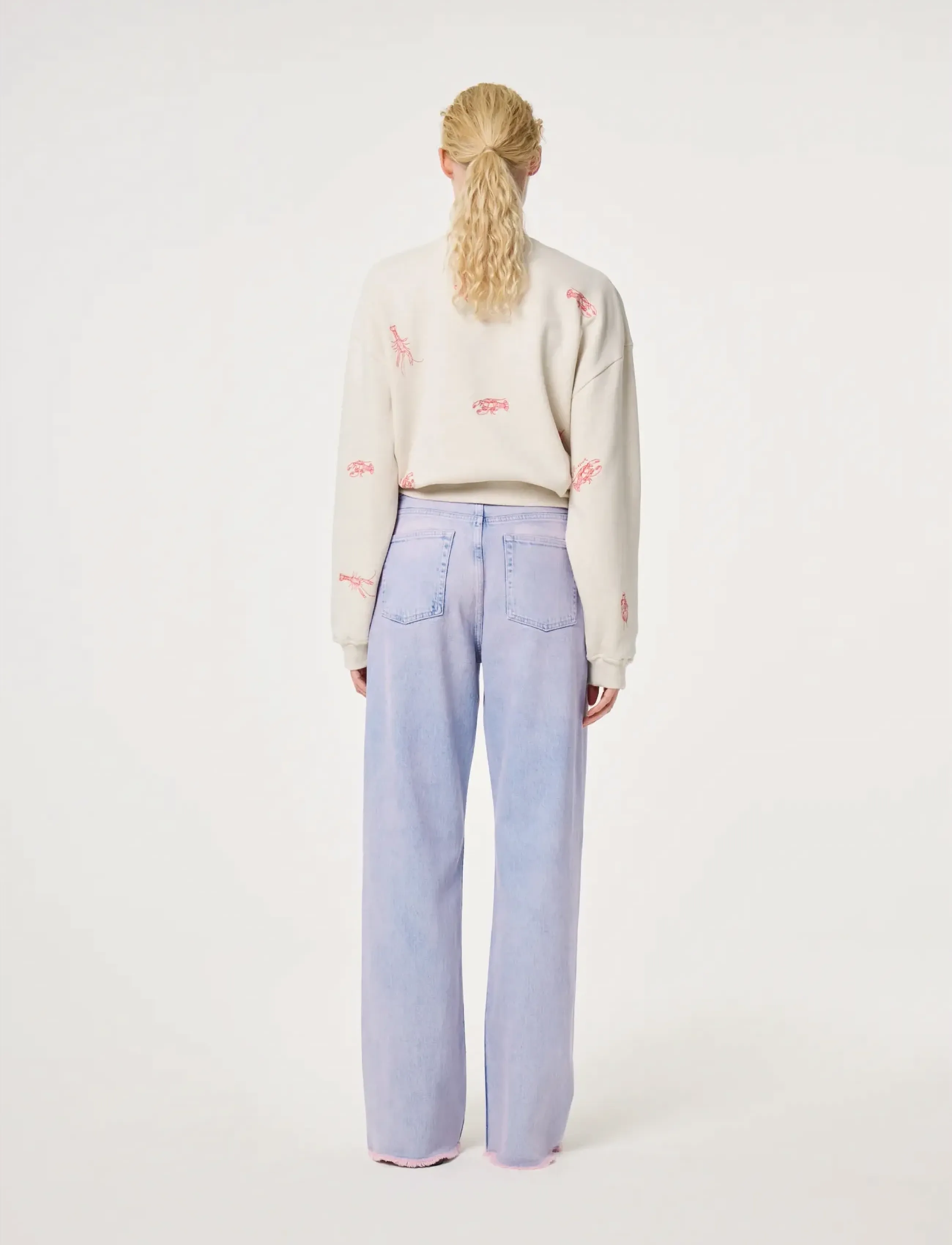 Fabienne Chapot - Terry Sweater - hversdagsleg tíska - oatmeal melange - 3