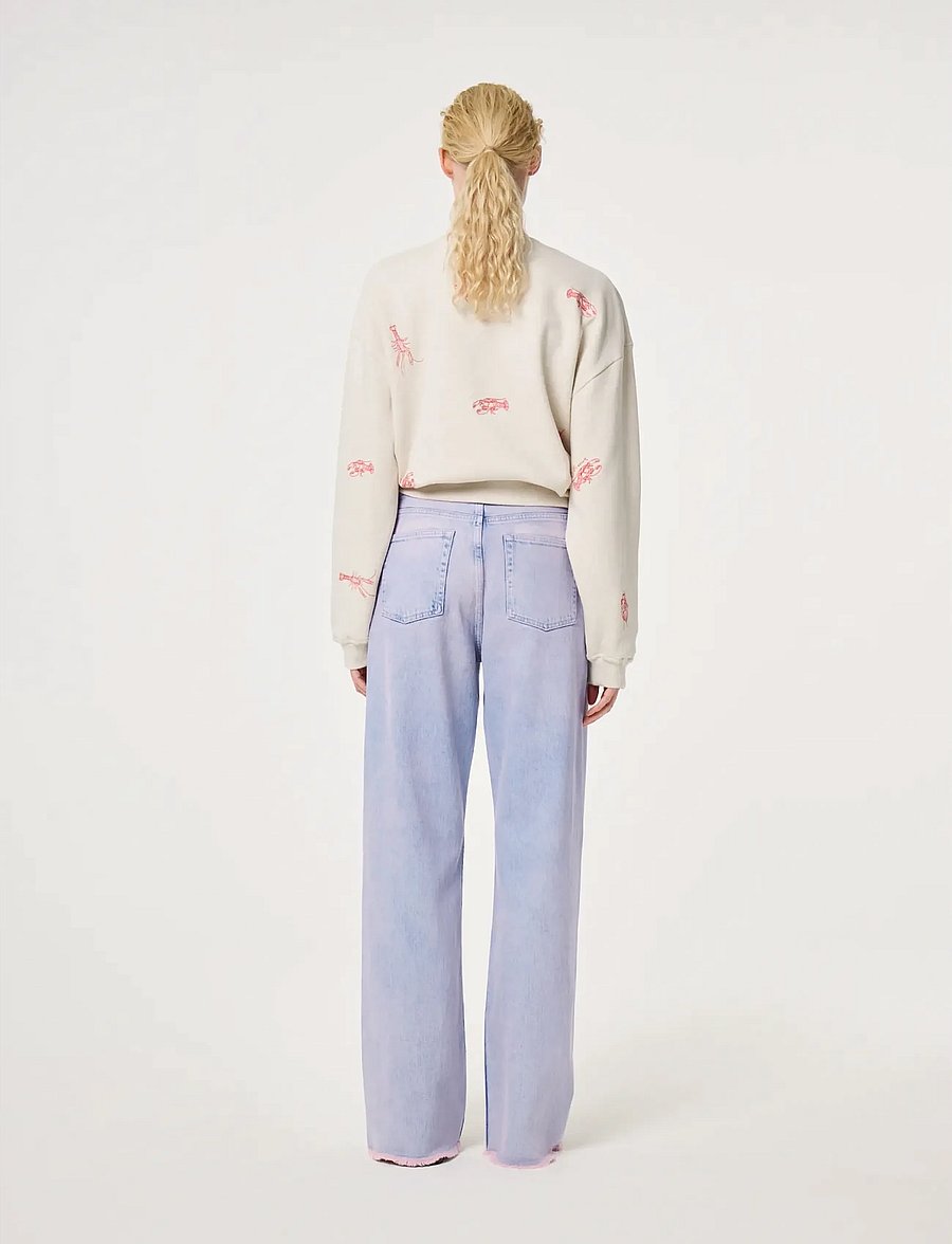 Fabienne Chapot - Terry Sweater - hversdagsleg tíska - oatmeal melange - 3