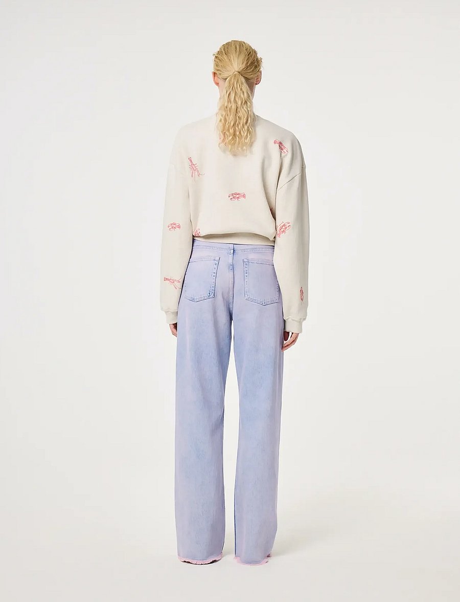 Fabienne Chapot - Terry Sweater - hversdagsleg tíska - oatmeal melange - 4