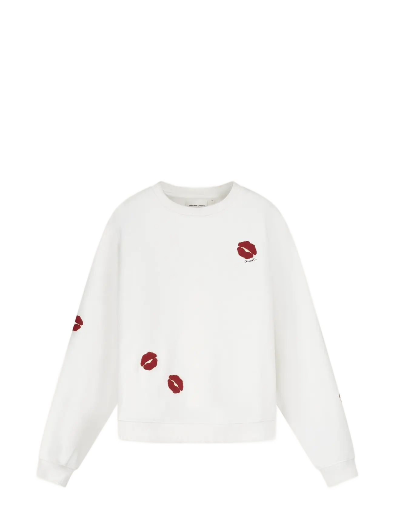Fabienne Chapot Terry Kiss Sweater - Mysiga looks - COSY WHITE / white