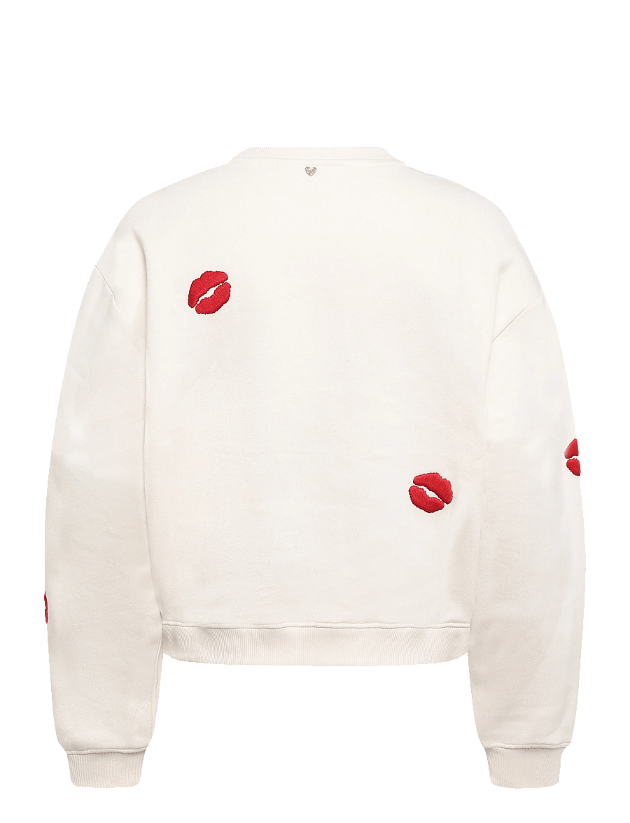 Fabienne Chapot - Terry Kiss Sweater - sweatshirts - cosy white - 2