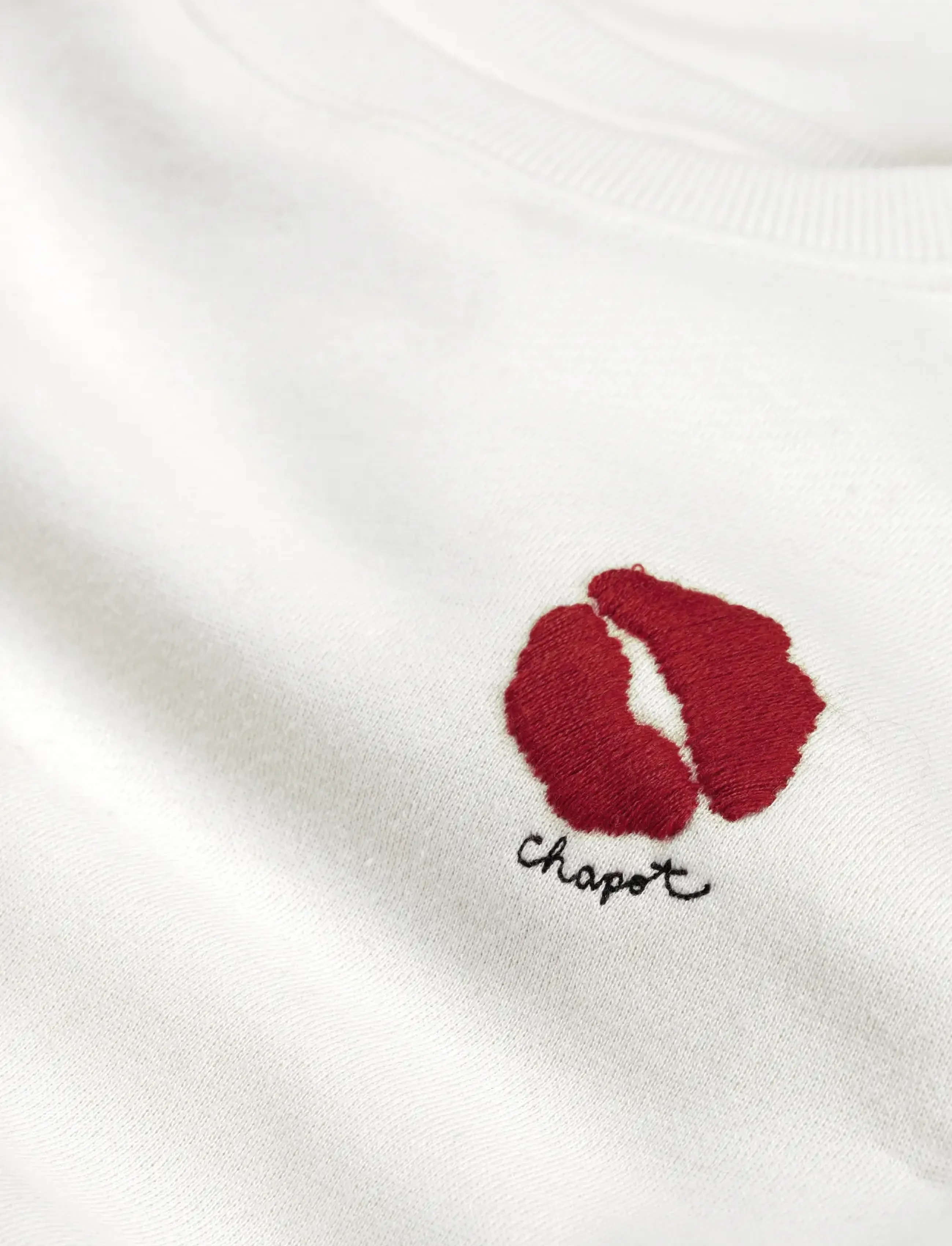 Fabienne Chapot - Terry Kiss Sweater - sweatshirts - cosy white - 5