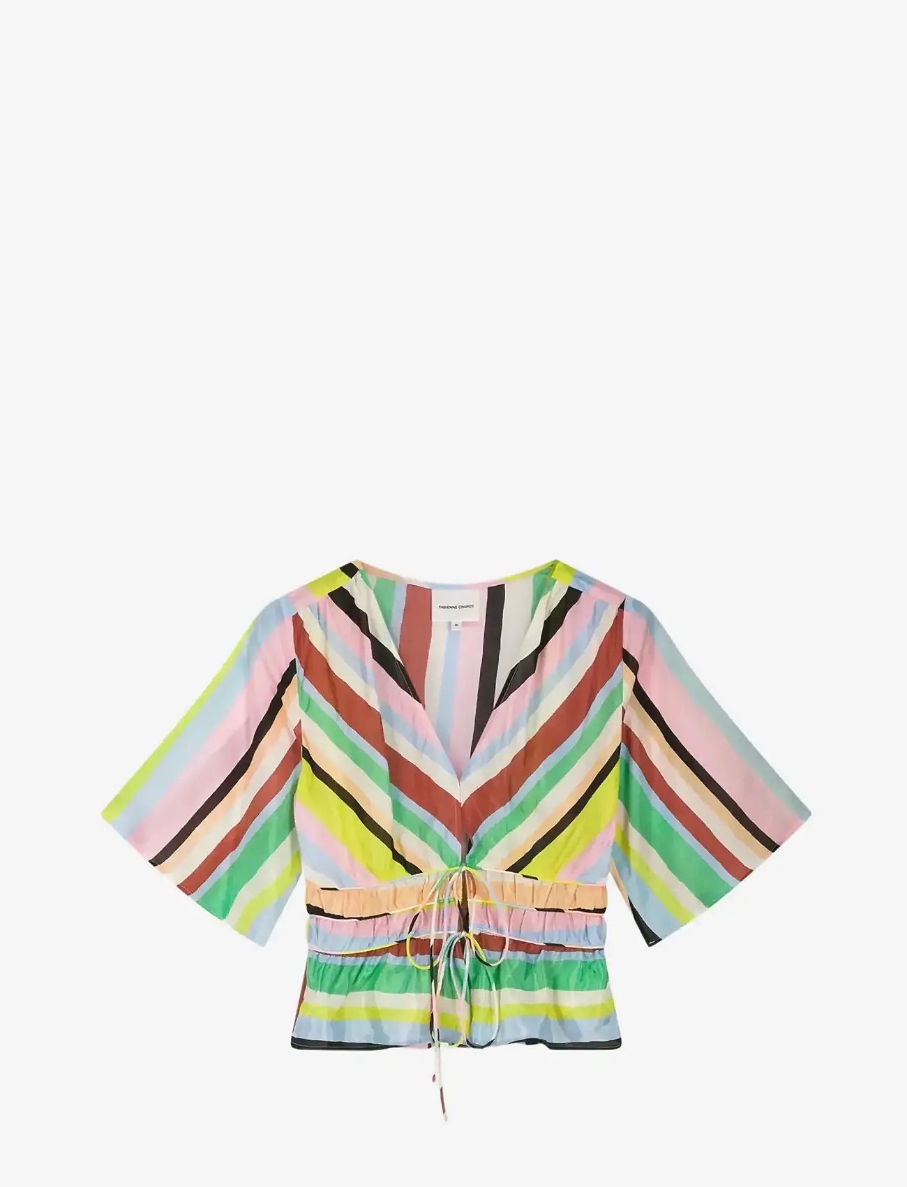 Fabienne Chapot - Jolie Top - lühikeste varrukatega pluusid - light blue/navy - 0