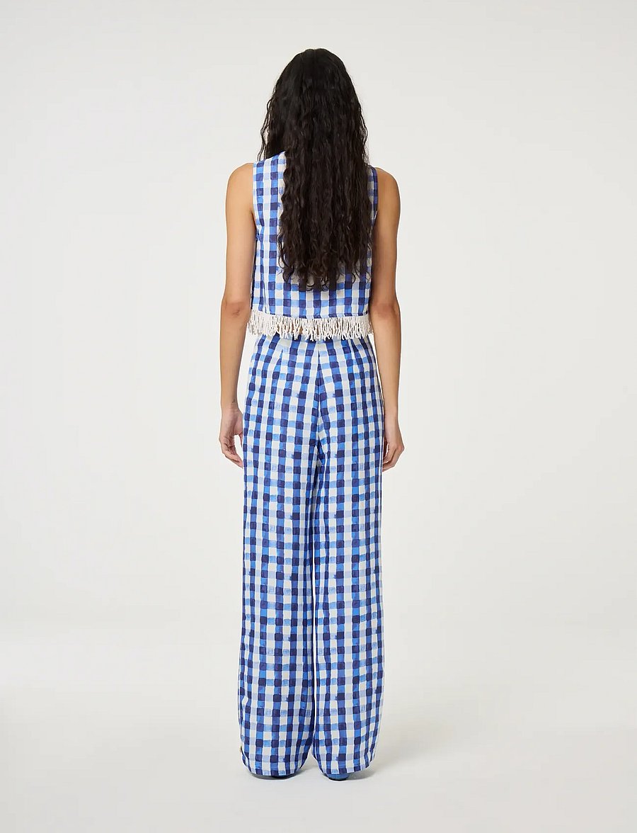 Fabienne Chapot - Maxime Top - Ärmlösa blusar - navy/cosy white - 4