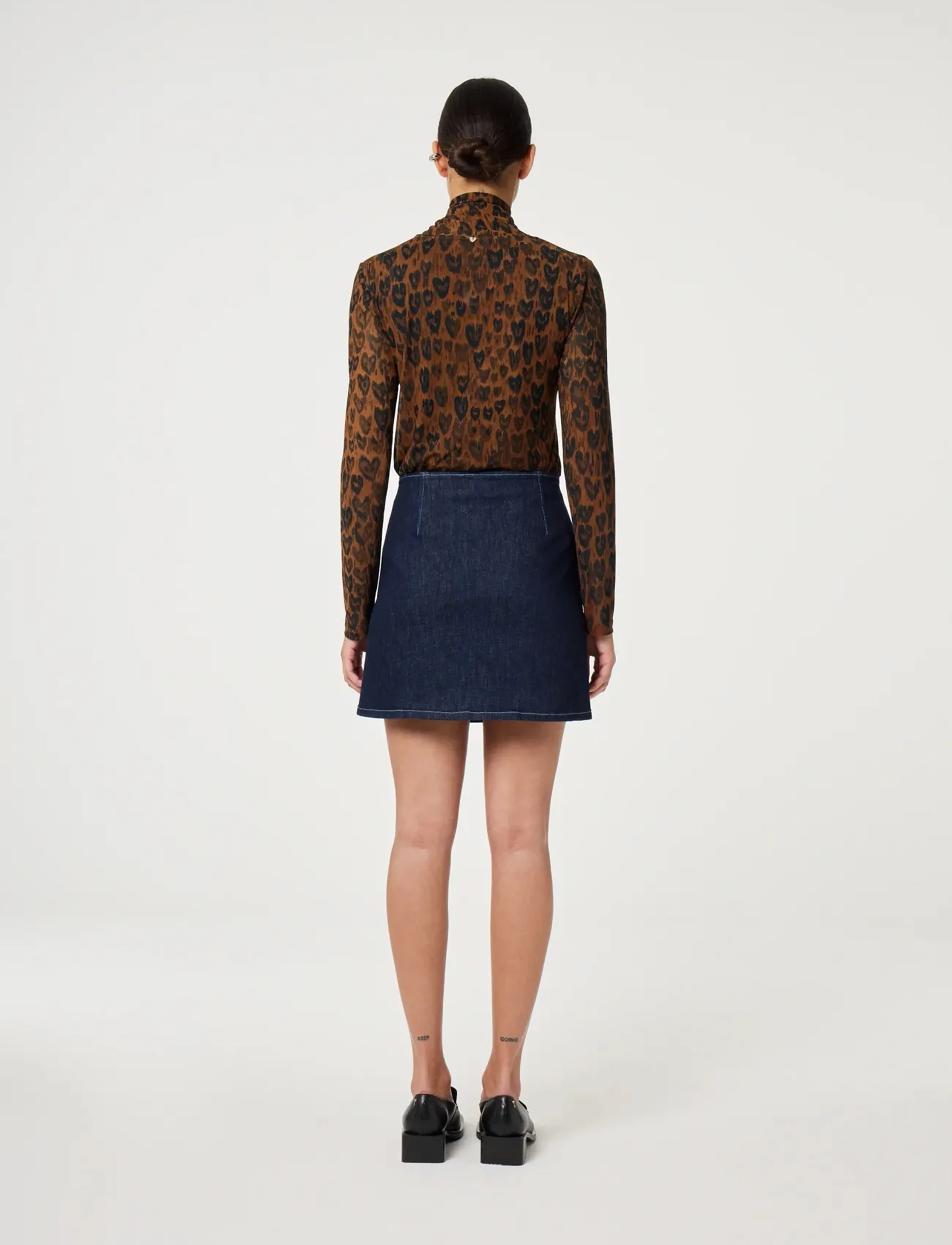 Fabienne Chapot - Jane Top - langærmede toppe - burnt sugar/black - 3
