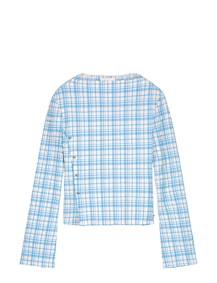 Fabienne Chapot - Ola Top - riad blue/cosy white - 0