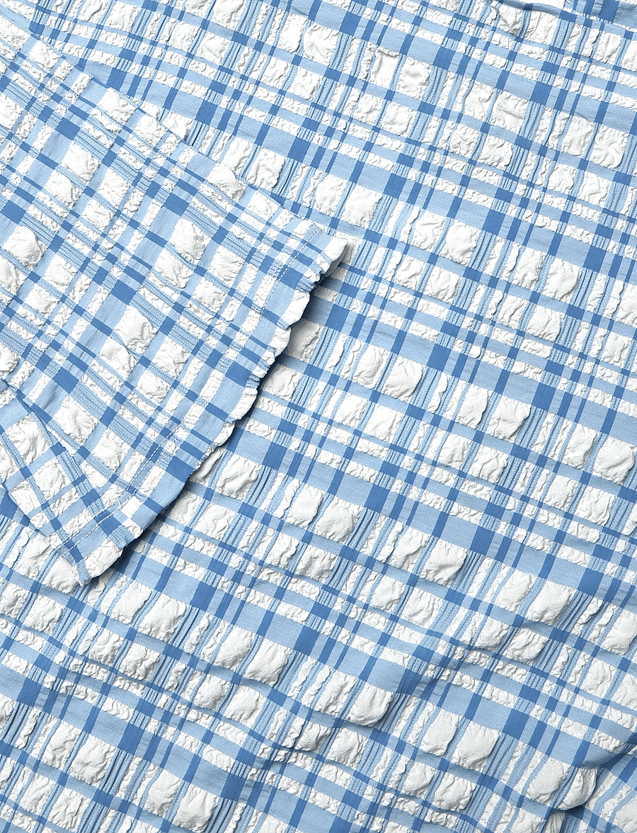 Fabienne Chapot - Ola Top - långärmade blusar - riad blue/cosy white - 3