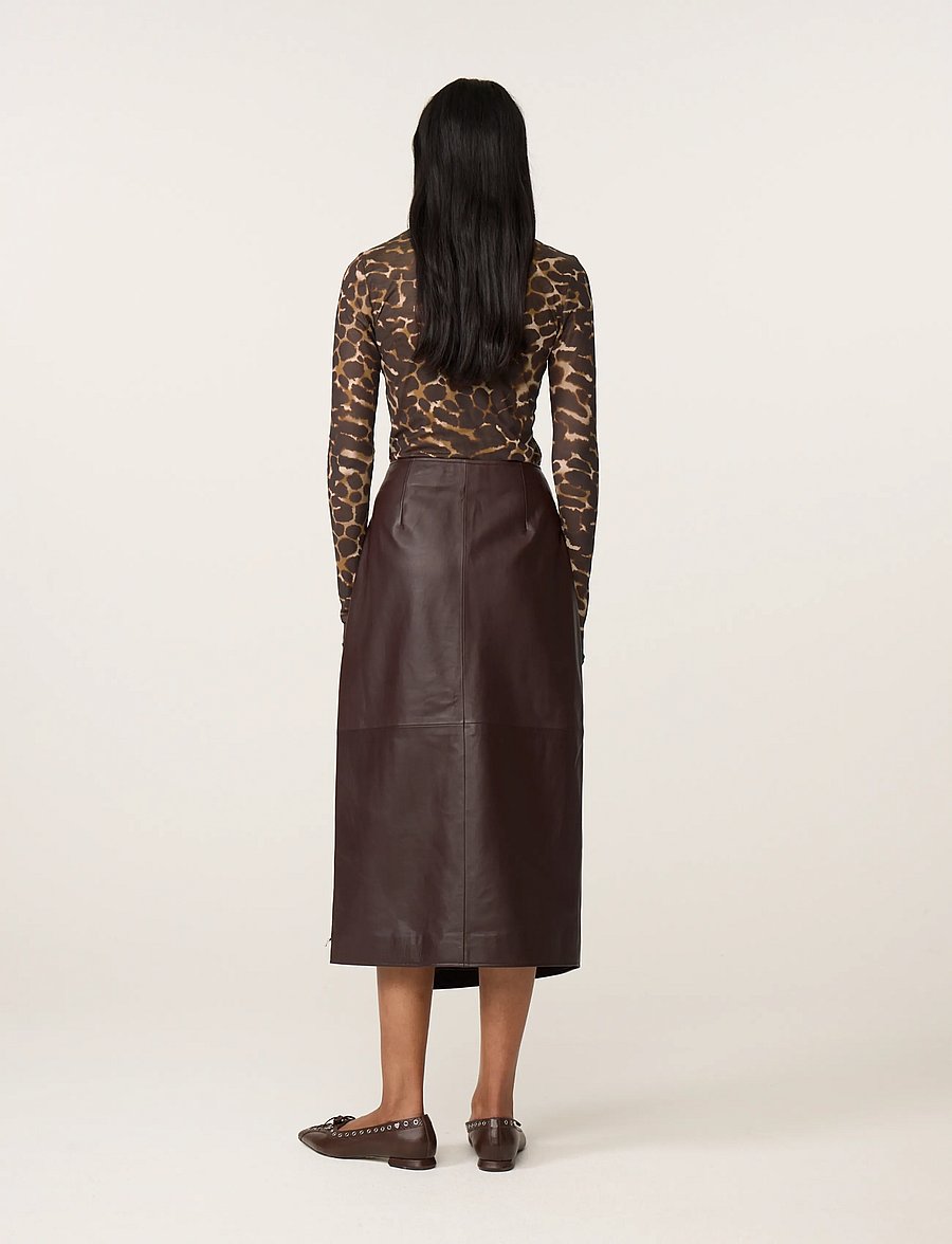 Fabienne Chapot - Jadyn Top - long-sleeved tops - toffee/camel club - 3