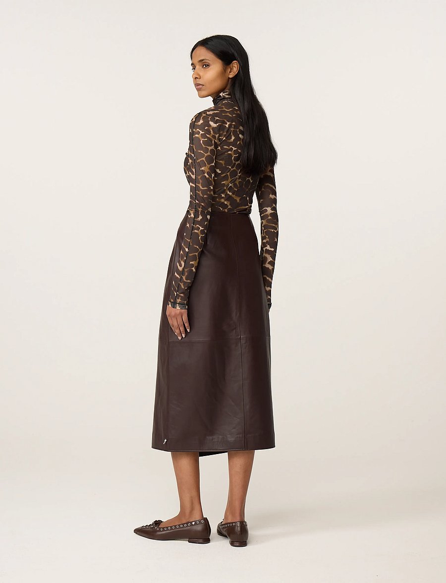 Fabienne Chapot - Jadyn Top - long-sleeved tops - toffee/camel club - 4
