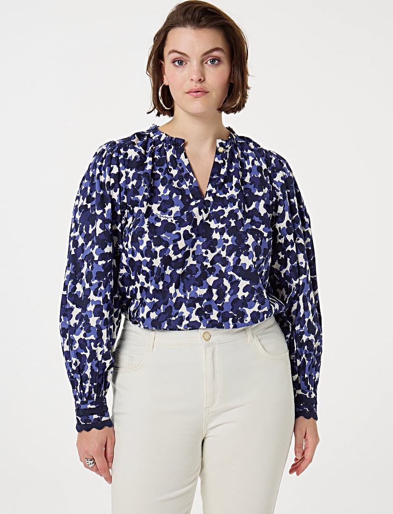 Fabienne Chapot - Dascha Top - langärmlige blusen - after midnight blue - 2