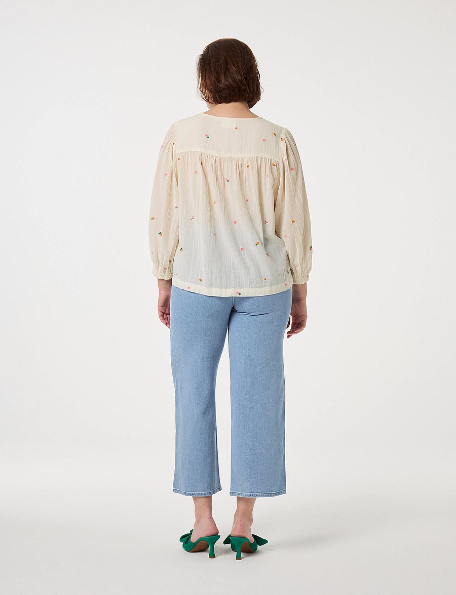 Fabienne Chapot - Bindi Top - langärmelige blusen - cosy white - 4