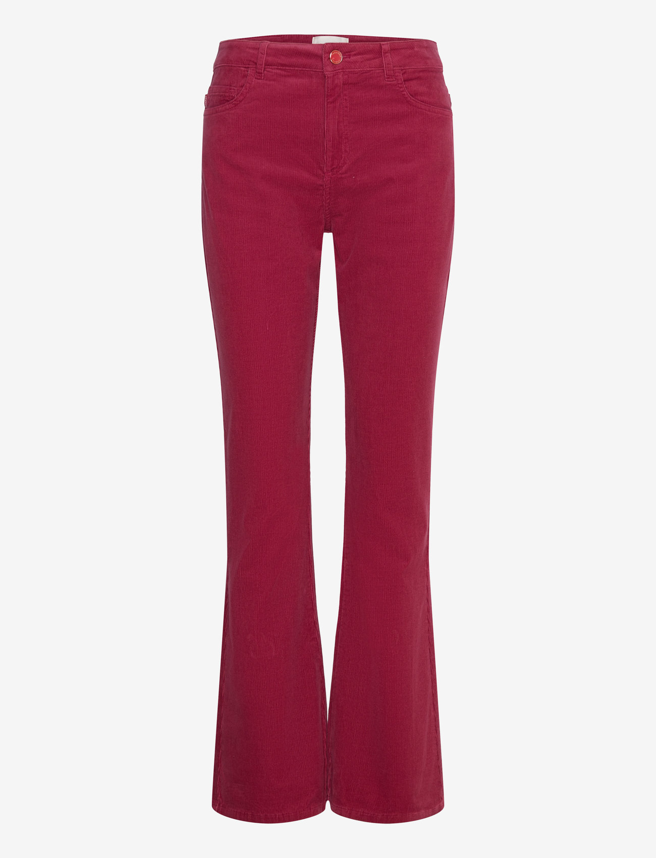 Fabienne Chapot - Eva Flare Trousers - cerise red - 0