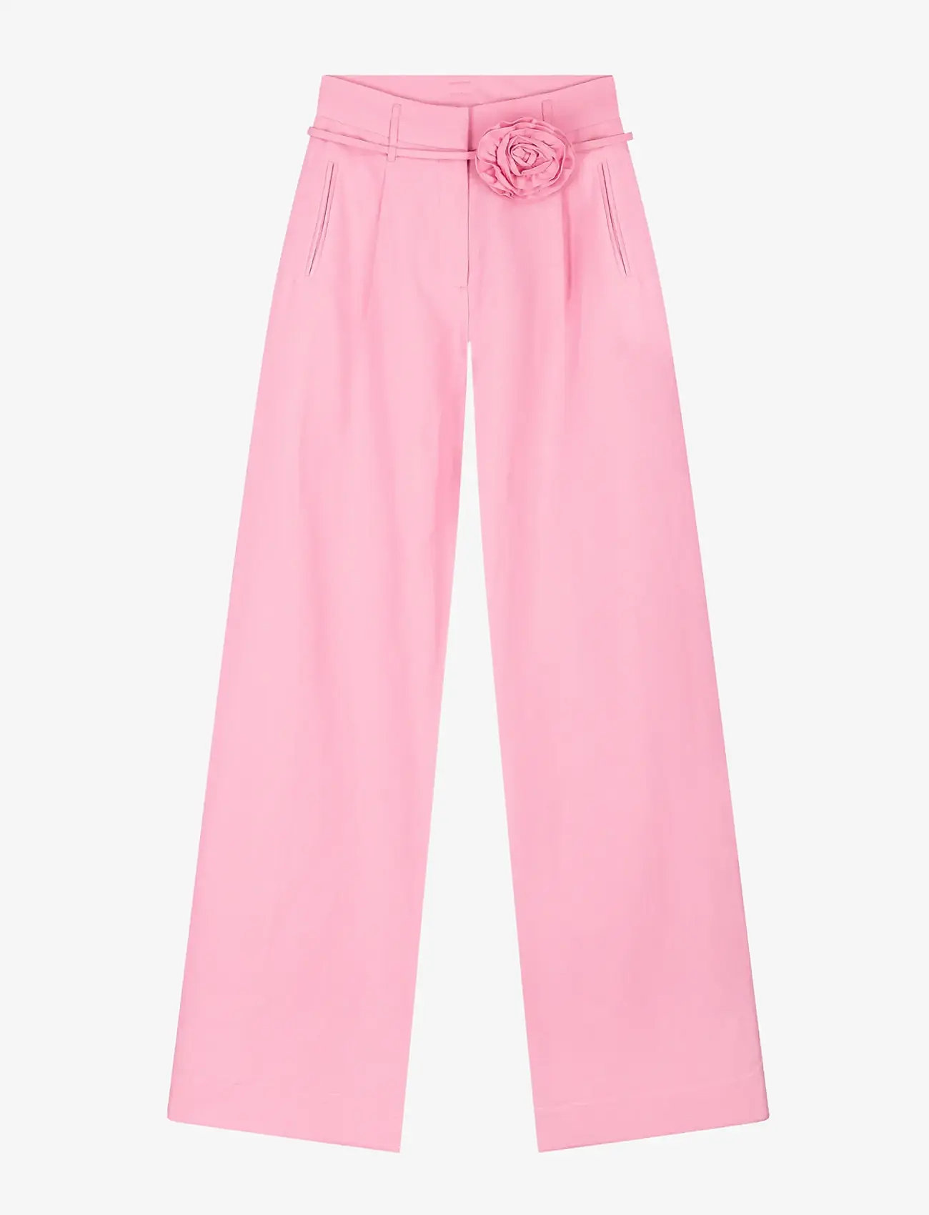 Fabienne Chapot - Rafael Trousers - bukser med brede ben - pink rendez vous - 1