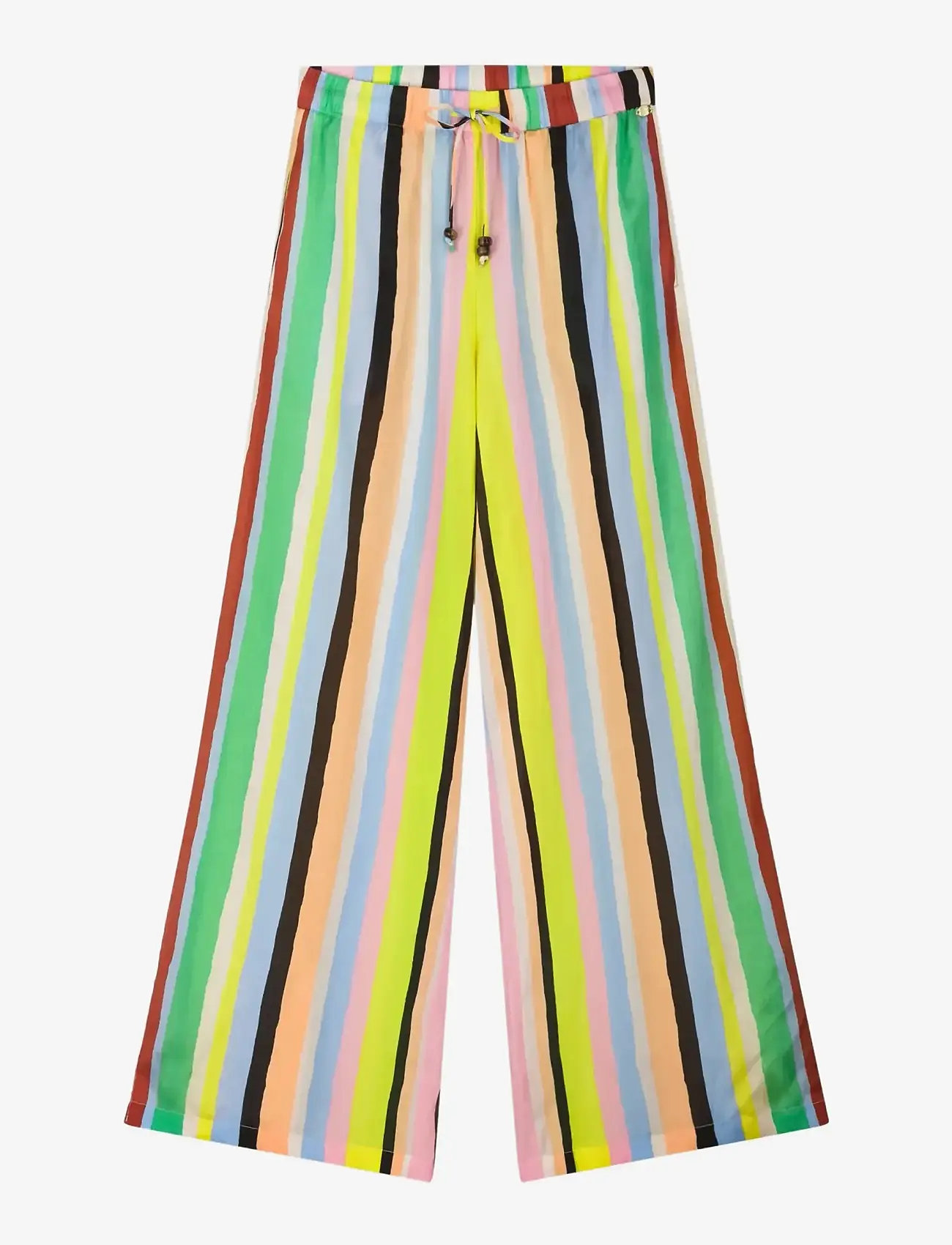 Fabienne Chapot - Praia Trousers - hørbukser - light blue/navy - 0