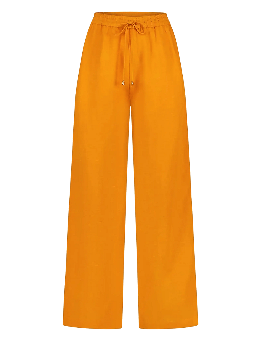 Fabienne Chapot - Brent Trousers - leinenhosen - jus d 'orange - 1