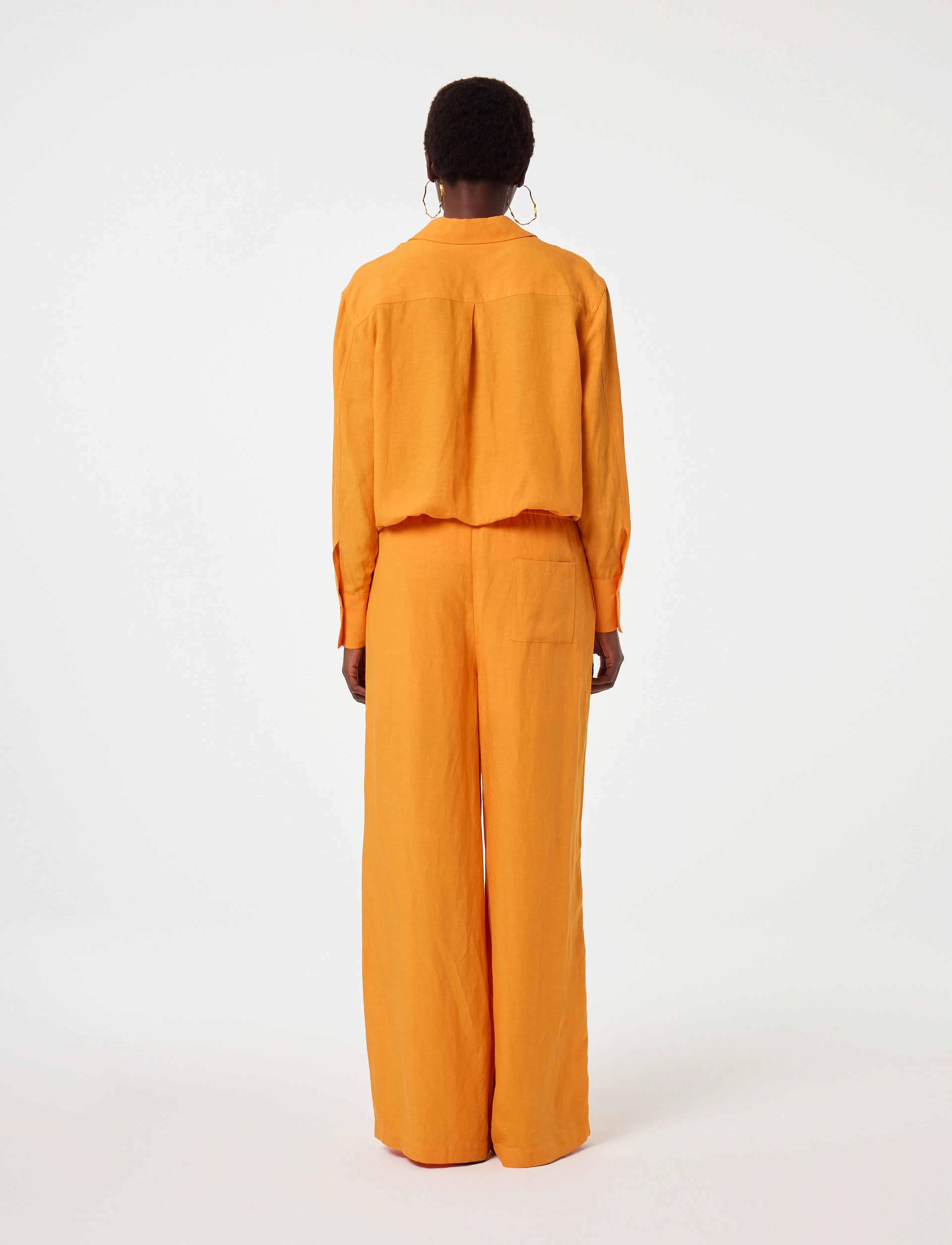Fabienne Chapot - Brent Trousers - leinenhosen - jus d 'orange - 4
