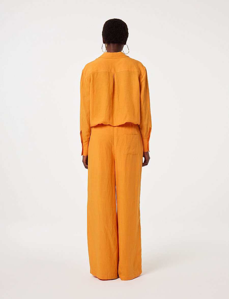 Fabienne Chapot - Brent Trousers - leinenhosen - jus d 'orange - 4