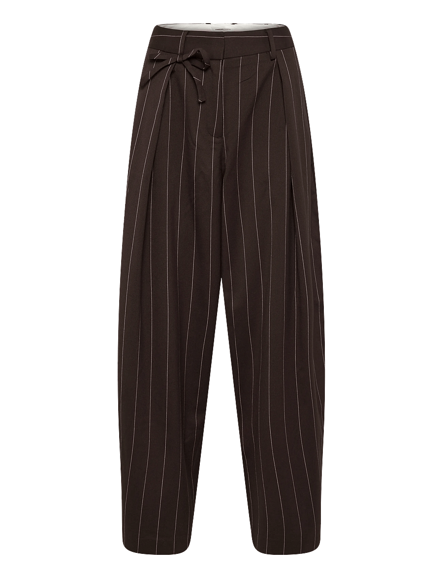 Fabienne Chapot - Charlot Trousers - hosen mit geradem bein - brown/pink rose - 1