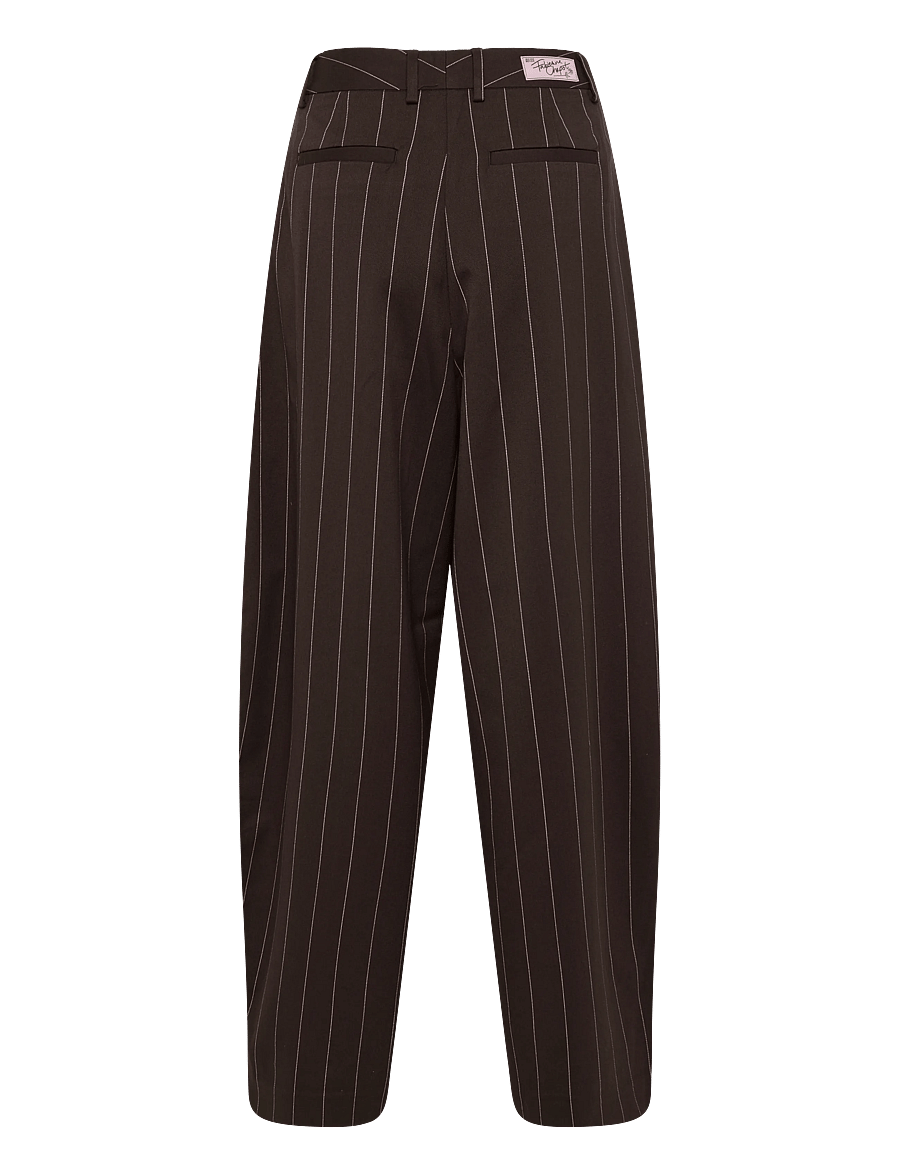 Fabienne Chapot - Charlot Trousers - hosen mit geradem bein - brown/pink rose - 2