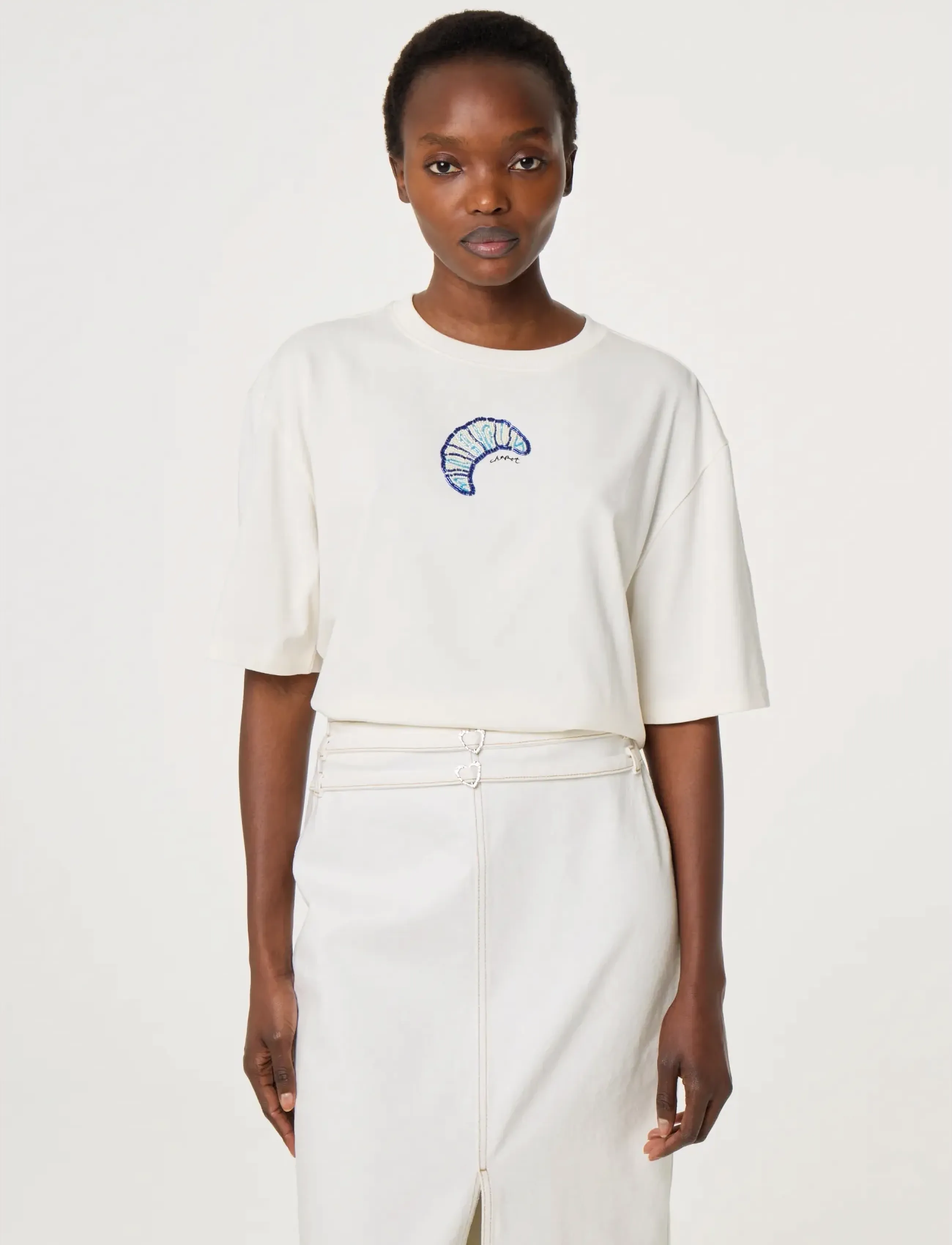 Fabienne Chapot - Benja T-shirt - t-shirts - cosy white - 2