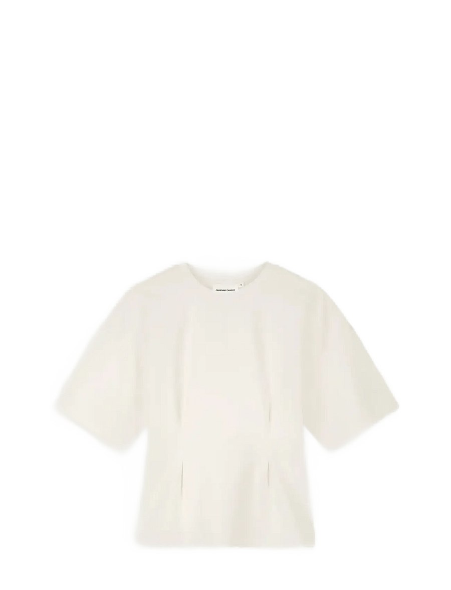 Fabienne Chapot - Asta T-shirt - t-shirts - cosy white - 1