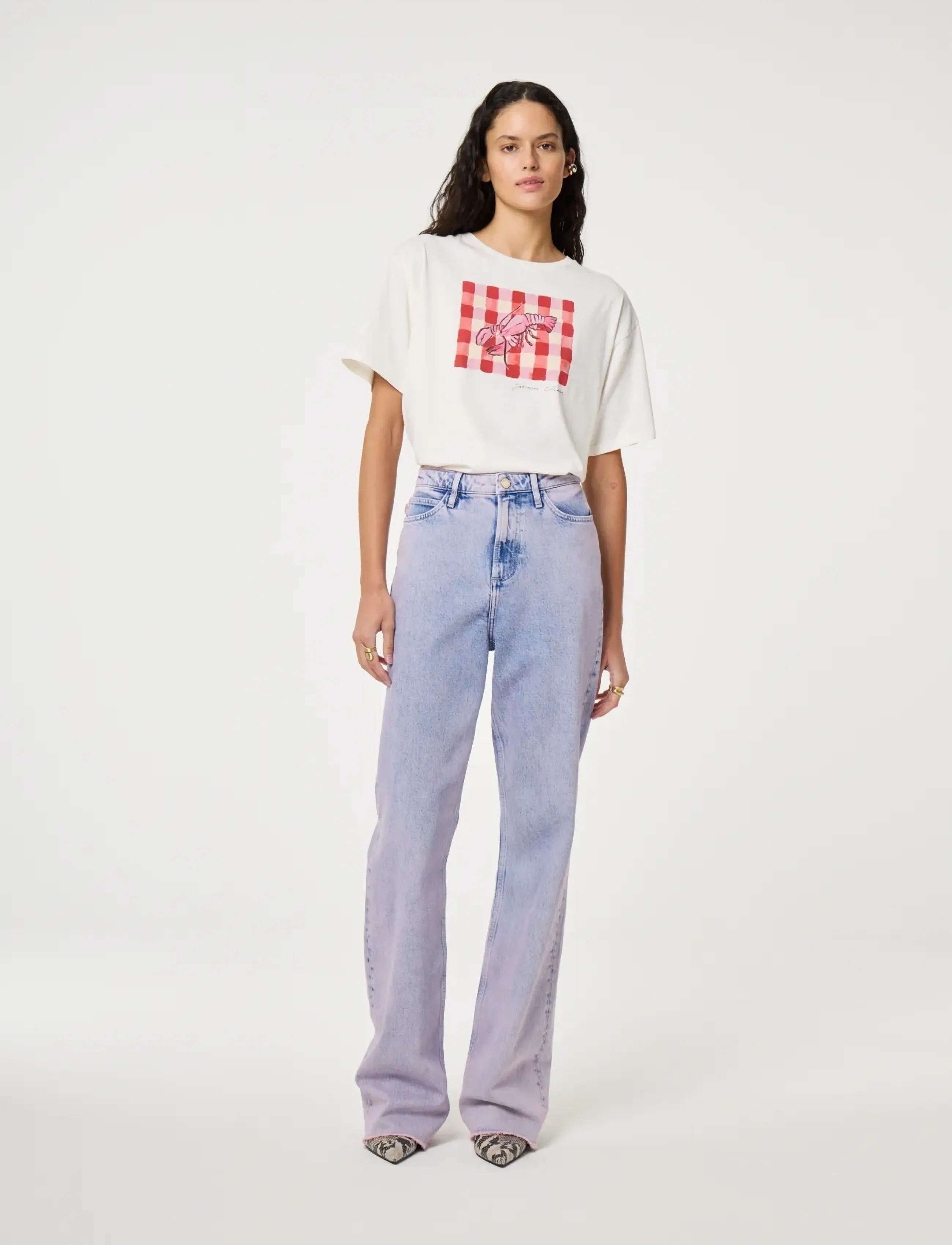 Fabienne Chapot Fay T-shirt - T-skjorter - COSY WHITE / cream