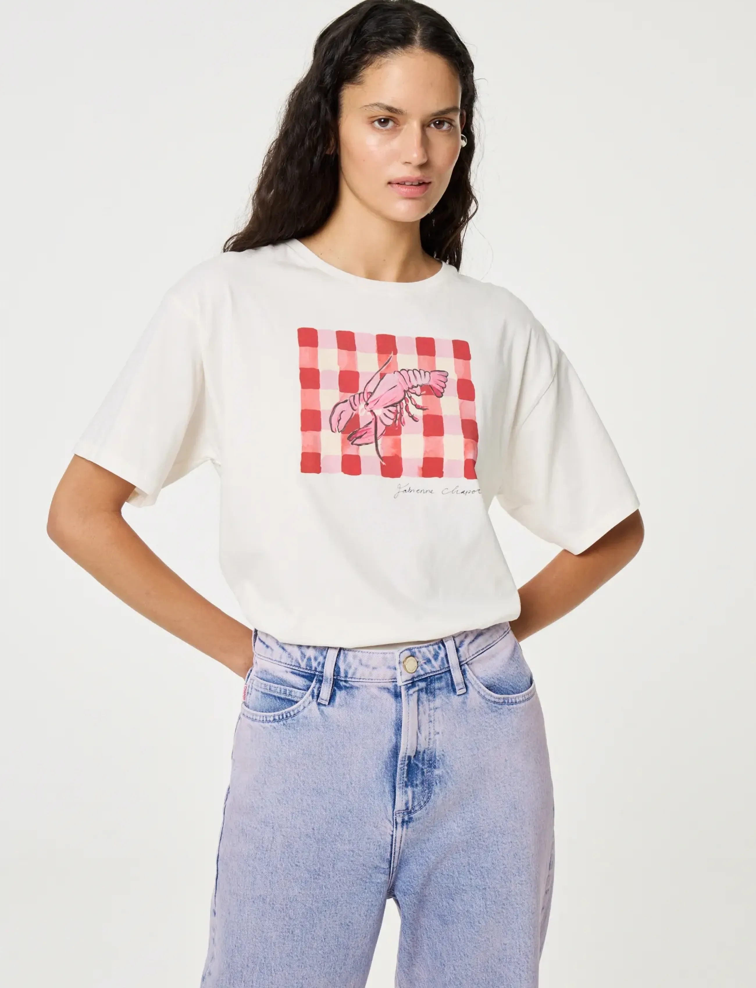 Fabienne Chapot - Fay T-shirt - t-shirts - cosy white - 2