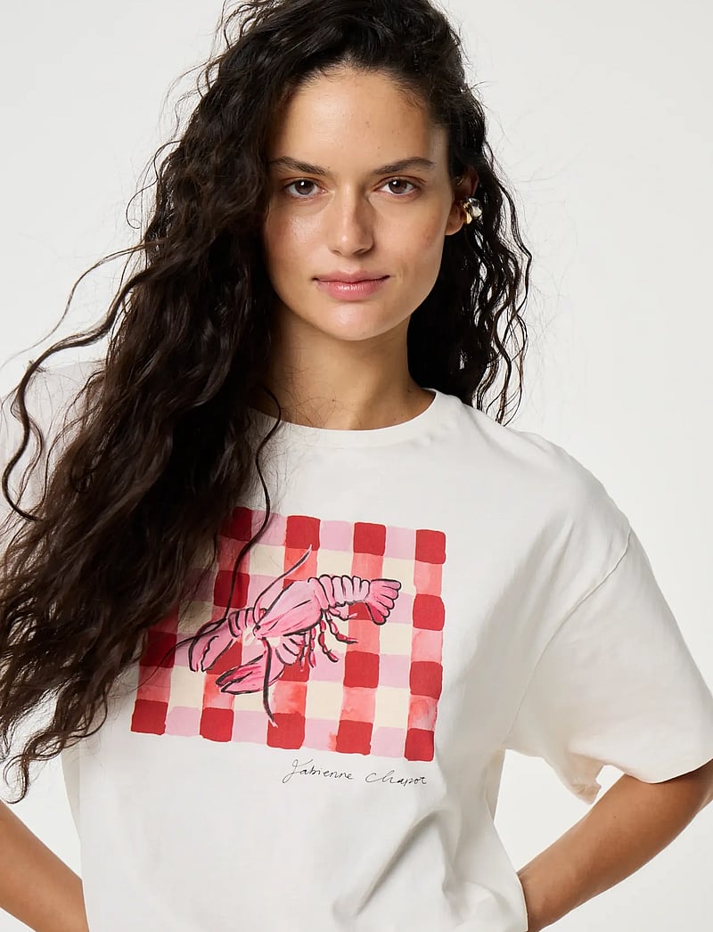 Fabienne Chapot - Fay T-shirt - t-shirts - cosy white - 3