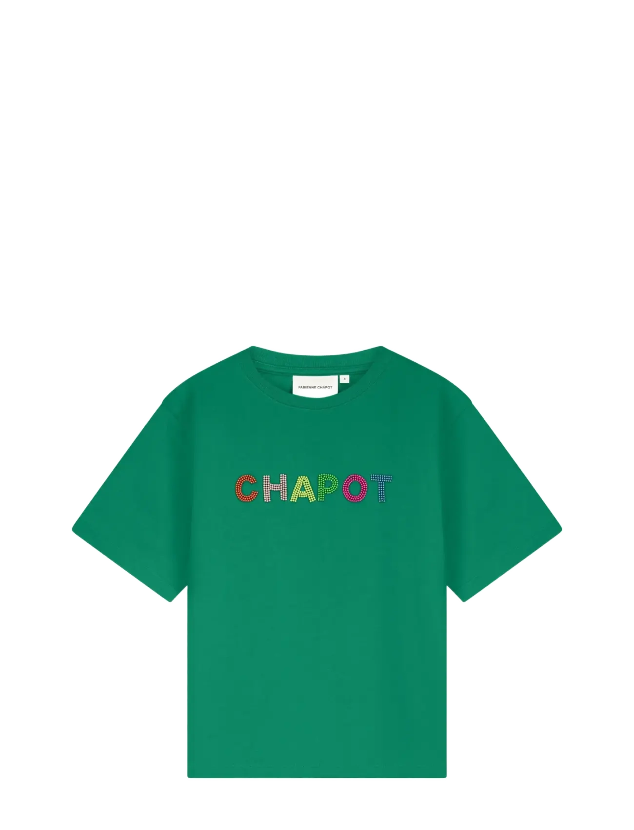 Fabienne Chapot Pearl T-shirt - T-särgid ja alussärgid - EVERGREEN / green